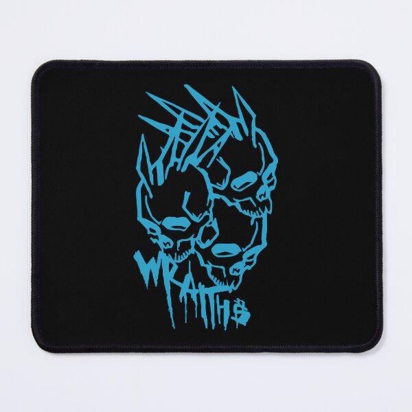 Item preview, The Wraiths Blue Graffiti Skull designed and sold by Yamuchan.
