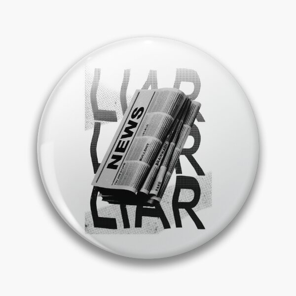 Item preview, Liar Halftone News Media Critique designed and sold by Yamuchan.
