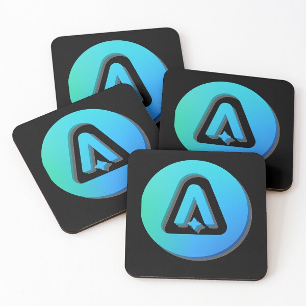 Item preview, Stylized Light Blue Outer Ring Encasing a Rounded designed and sold by nicetory.