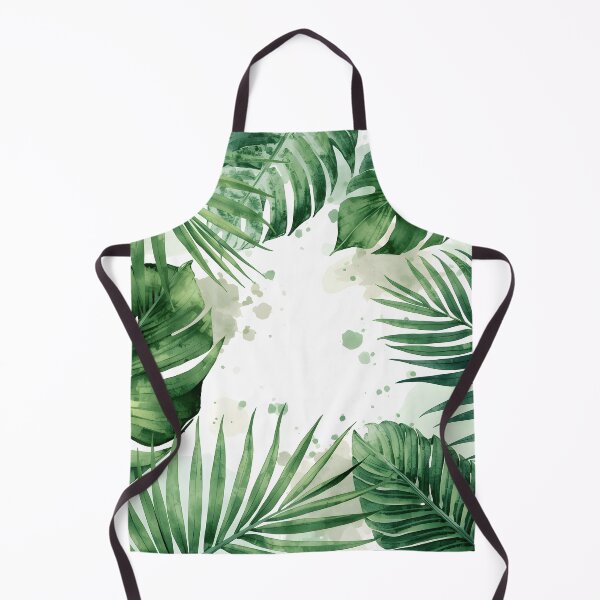 Item preview, Tropical Palm Leaves Watercolor Painting designed and sold by RawNaturePrints.