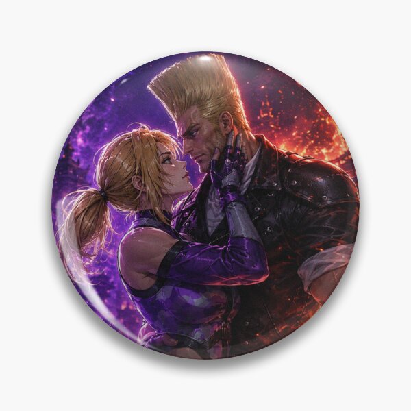 Item preview, Tekken Lovers - Nina Williams & Paul Phoenix designed and sold by mangapopstudio.