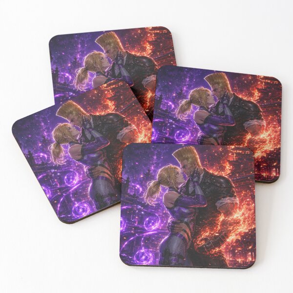 Item preview, Tekken Lovers - Nina Williams & Paul Phoenix designed and sold by mangapopstudio.