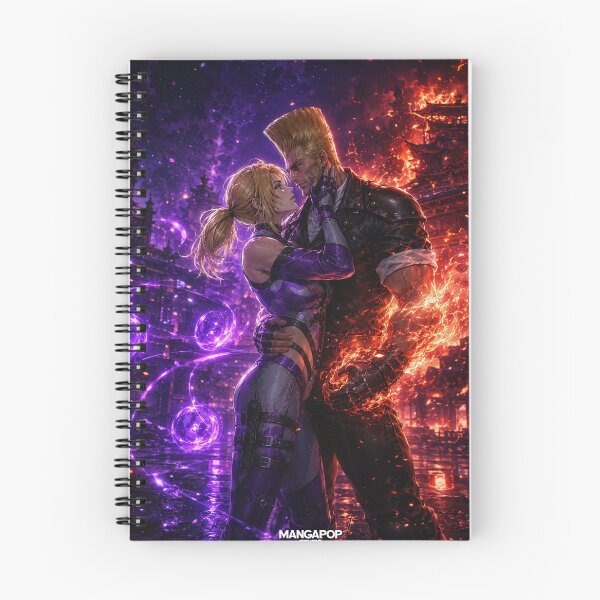 Item preview, Tekken Lovers - Nina Williams & Paul Phoenix designed and sold by mangapopstudio.