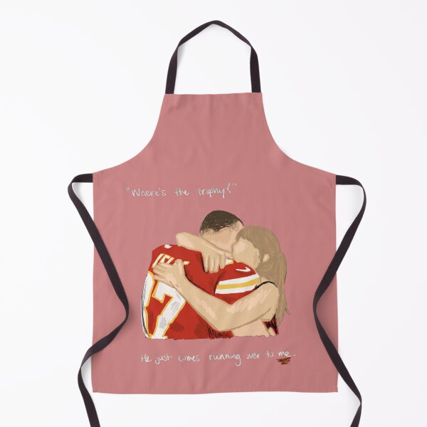 Item preview, Taylor Swift and Travis Kelce Chiefs 87 Football Power Couple Fan Art designed and sold by MakmurMpxgo.
