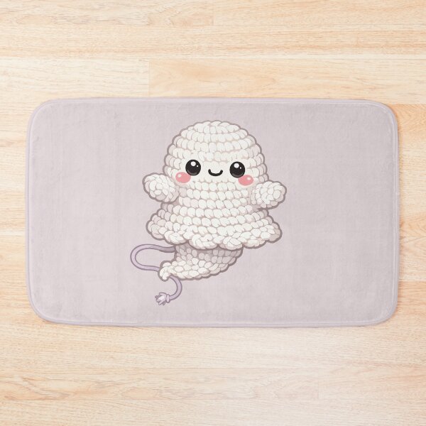 Item preview, Cute Crochet Ghost Kawaii Amigurumi Ghost Plush designed and sold by SimplePoDesign.