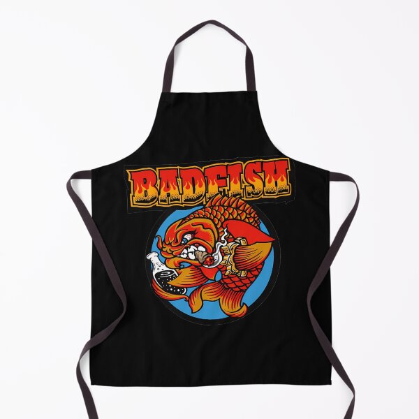 Item preview, Angry Orange and Red Cartoon Fish with a Cigar and Brass designed and sold by nicetory.