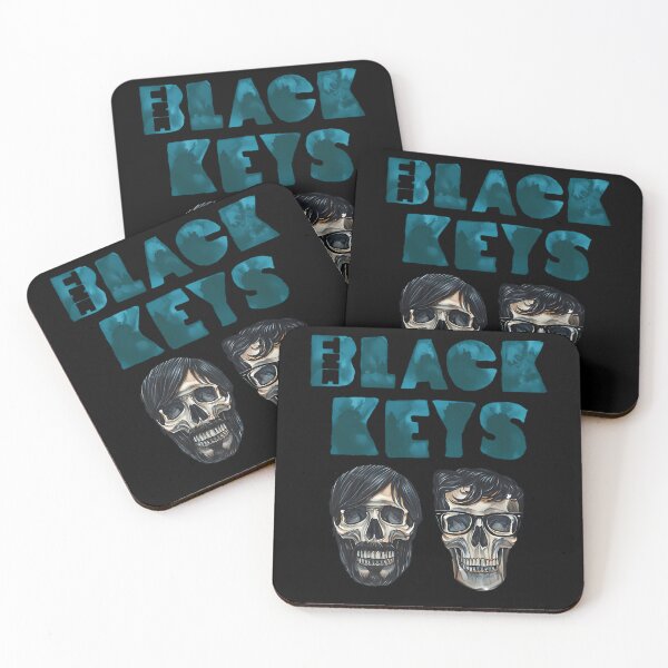 Item preview, Thick Blocky Teal The Black Keys Typography Above designed and sold by nicetory.