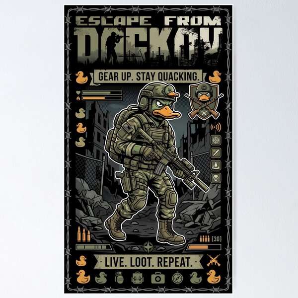 Item preview, Escape From Duckov designed and sold by Gabriela Mihai.