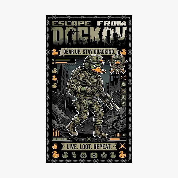 Item preview, Escape From Duckov designed and sold by Gabriela Mihai.
