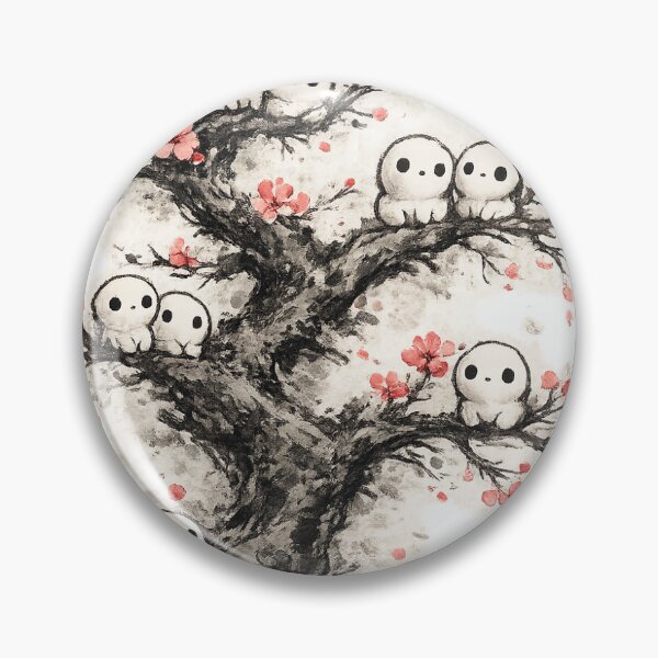 Item preview, Cherry Blossom Forest Spirits designed and sold by japanese_art_shop.