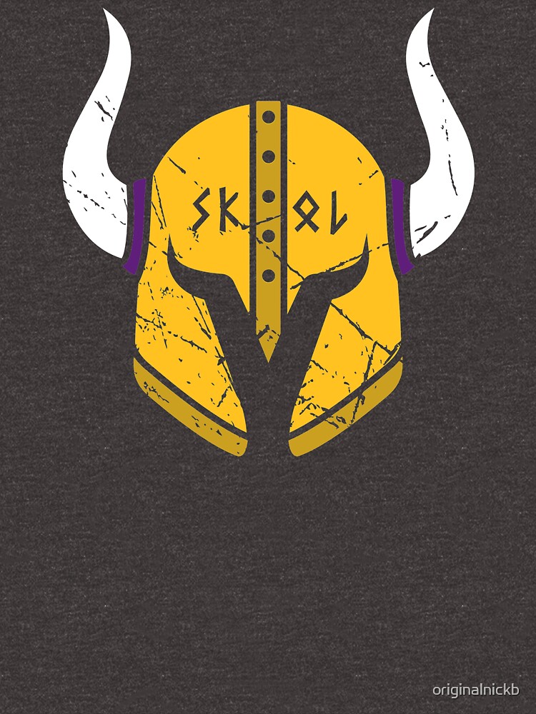 Minnesota Vikings Skol Helmet T-Shirt new edition t shirt custom t shirts  mens workout shirts