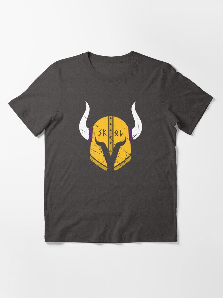 Skol Vikings Helmet Essential T-Shirt for Sale by originalnickb