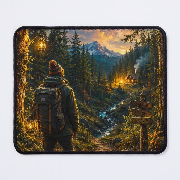 Item preview, Enchanted Forest Journey Fantasy Art designed and sold by naturalsurvival.