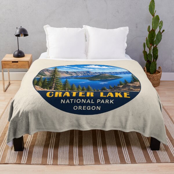 Item preview, Crater Lake National Park Orego Retro Design designed and sold by Gideon Emmerich.