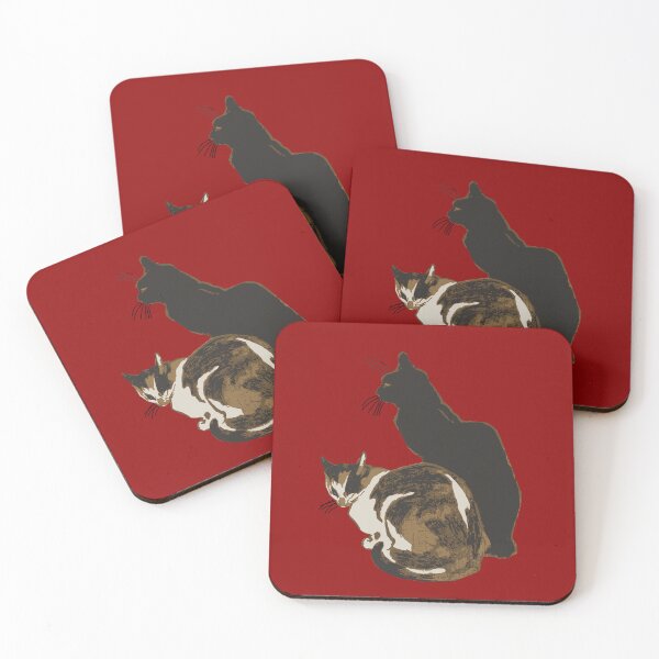 Item preview, Calico Cat And Black Cat Cut Out designed and sold by taiche.