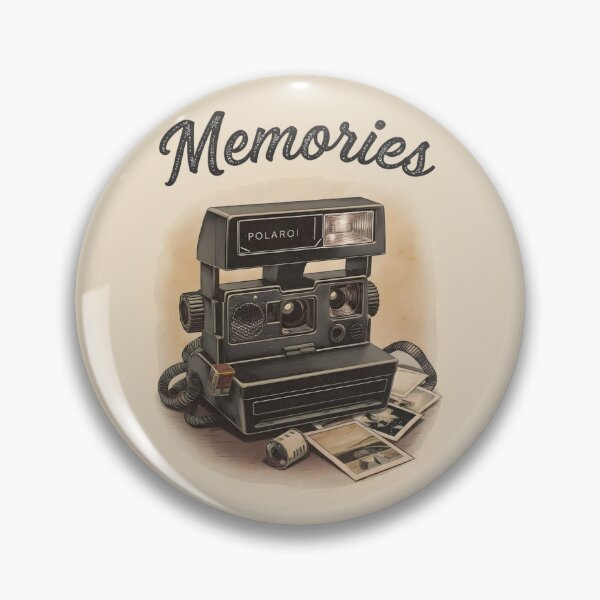 Item preview, Vintage Polaroid Memories Camera designed and sold by ThunderRed.