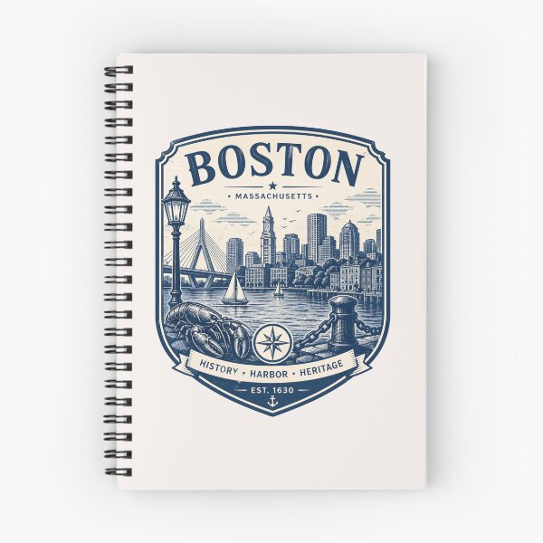 Item preview, Boston Est 1630  designed and sold by PamLeeDesign.