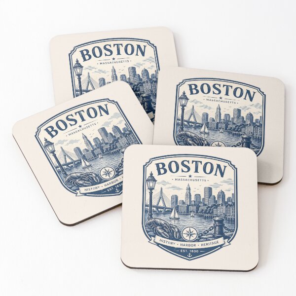 Item preview, Boston Est 1630  designed and sold by PamLeeDesign.