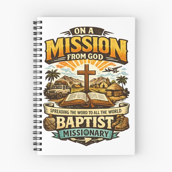 Item preview, Faith Mission Journey Christian Cross - Baptist Mission Inspired designed and sold by SidTastic .