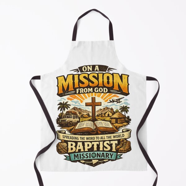 Item preview, Faith Mission Journey Christian Cross - Baptist Mission Inspired designed and sold by SidTastic .