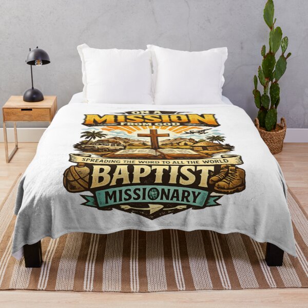 Item preview, Faith Mission Journey Christian Cross - Baptist Mission Inspired designed and sold by SidTastic .