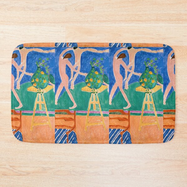 Item preview, Dancing Figures with Nasturtiums and Vase designed and sold by artofuniverse.