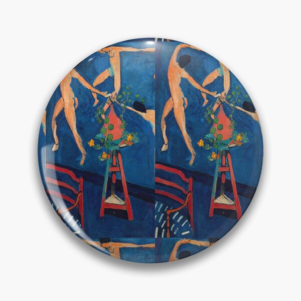 Item preview, Nasturtiums with Dancers in Blue designed and sold by artofuniverse.