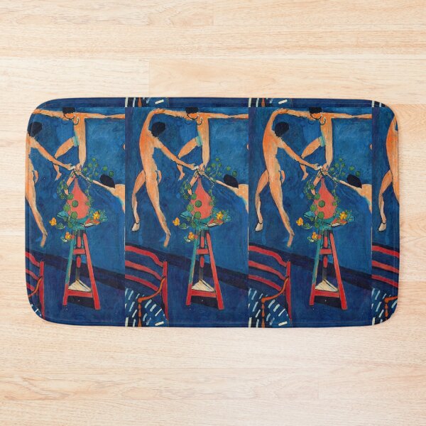 Item preview, Nasturtiums with Dancers in Blue designed and sold by artofuniverse.