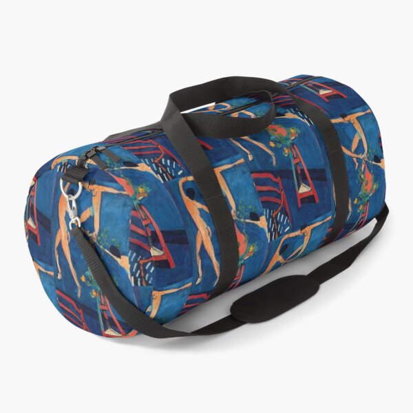 Item preview, Nasturtiums with Dancers in Blue designed and sold by artofuniverse.