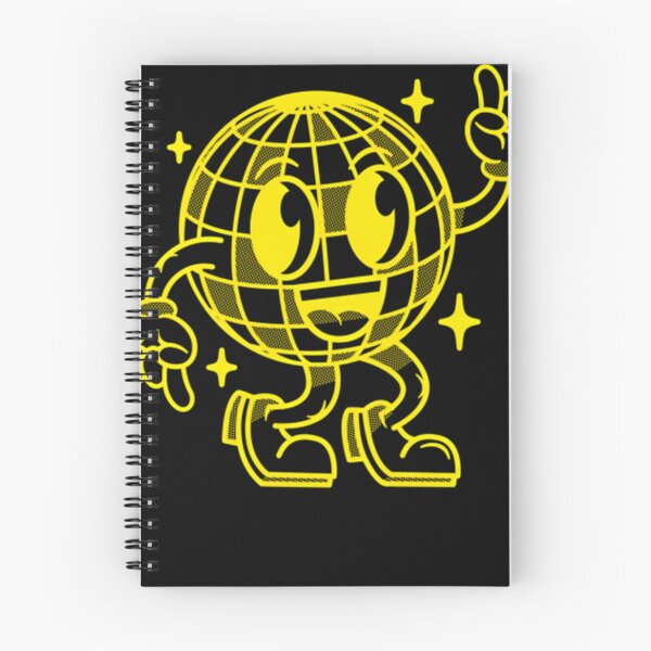 Item preview, Funky Yellow Disco Ball Character designed and sold by MDNstore.