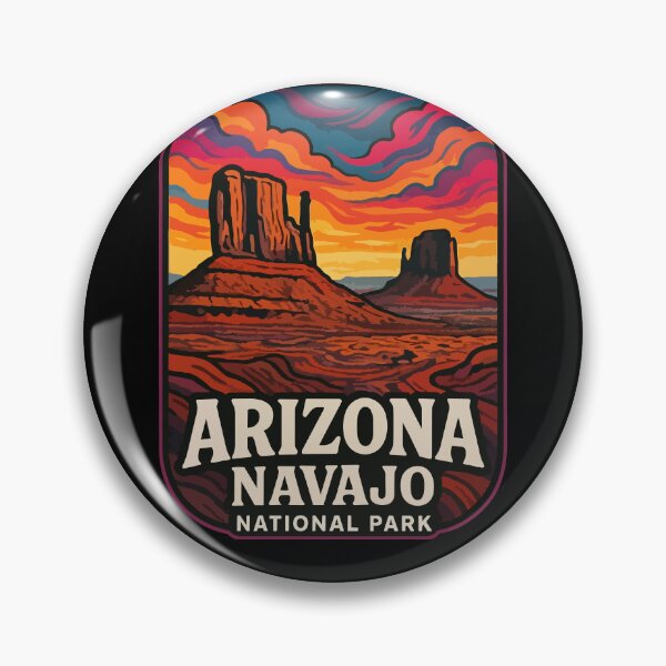Item preview, Navajo Arizona National Park Trippy Art Travel designed and sold by TomFrontierArt.