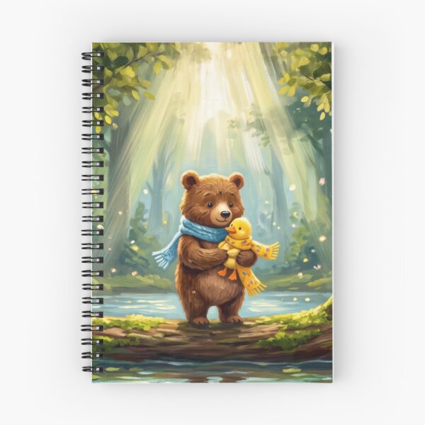 Item preview, Bear & Duckling | The Brook's Unlikely Friendship designed and sold by Englandbear.