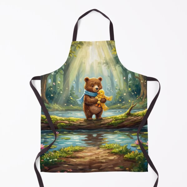 Item preview, Bear & Duckling | The Brook's Unlikely Friendship designed and sold by Englandbear.
