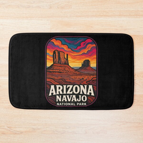 Item preview, Navajo Arizona National Park Trippy Art Travel designed and sold by TomFrontierArt.