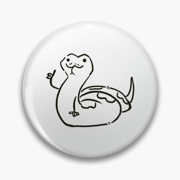 Item preview, Snake With Arms Funny Cute Cartoon Reptile Illustration designed and sold by AloeMonstera.