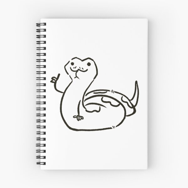 Item preview, Snake With Arms Funny Cute Cartoon Reptile Illustration designed and sold by AloeMonstera.