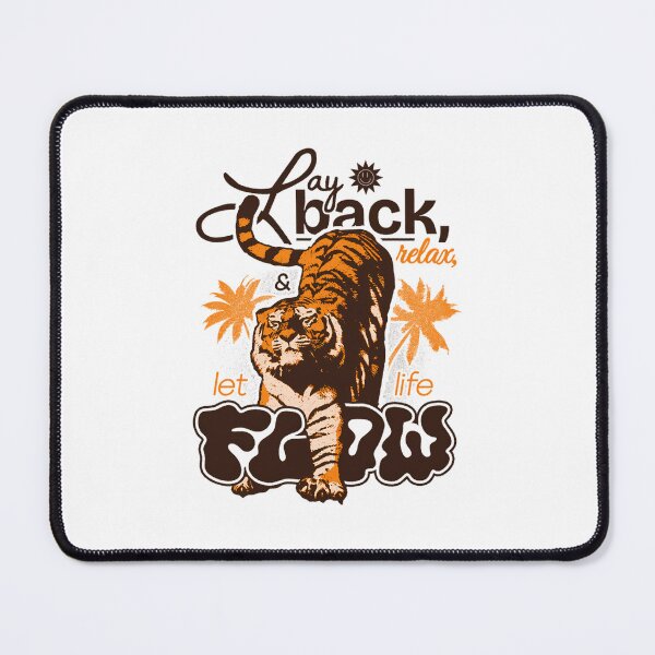 Item preview, Chilling Tiger Tropical Relax designed and sold by MDNstore.