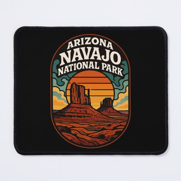 Item preview, Navajo Arizona National Park Retro Trippy Travel designed and sold by TomFrontierArt.