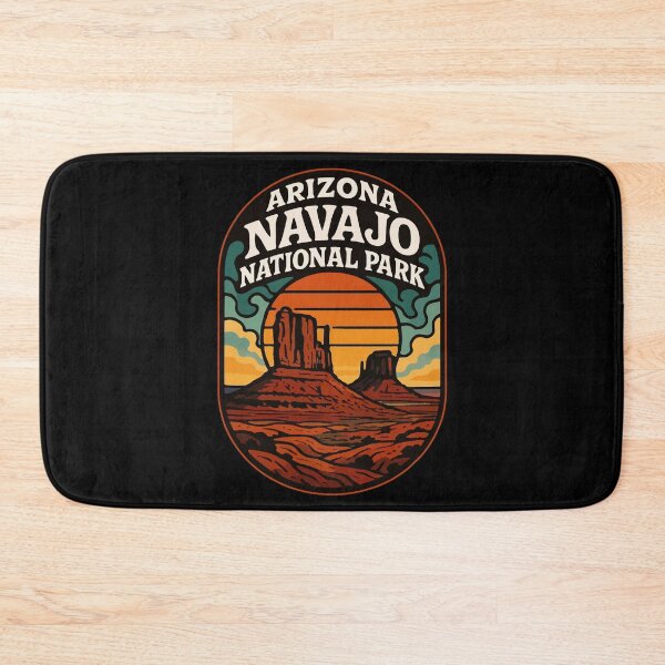 Item preview, Navajo Arizona National Park Retro Trippy Travel designed and sold by TomFrontierArt.