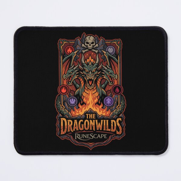Item preview, The Dragonwilds King Black Dragon designed and sold by Gabriela Mihai.