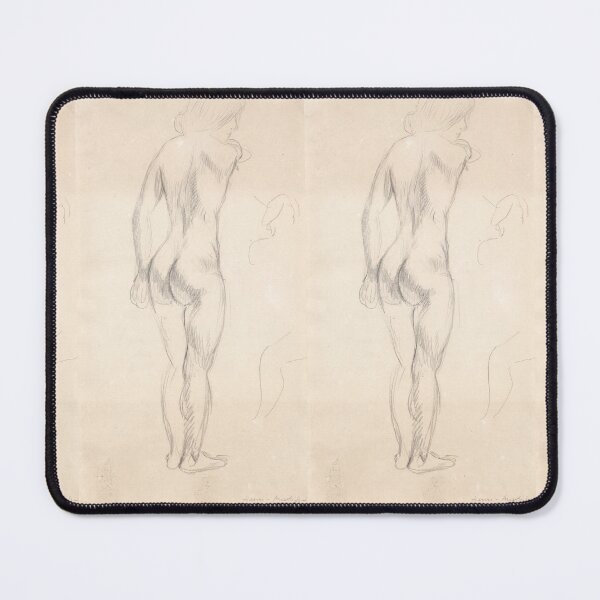 Item preview, Standing Female Nude Pencil Study designed and sold by artofuniverse.