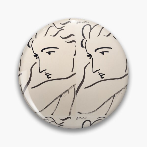 Item preview, Minimalist Ink Portrait of a Woman designed and sold by artofuniverse.
