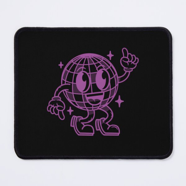 Item preview, Funky Purple Disco Ball Character designed and sold by MDNstore.