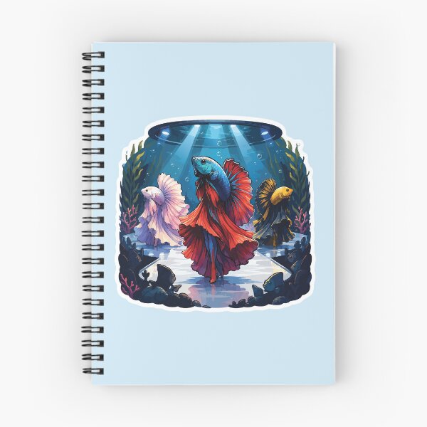 Item preview, Betta Fish Fashion Show Beautiful Siamese Fighting Fish Runway designed and sold by SimplePoDesign.