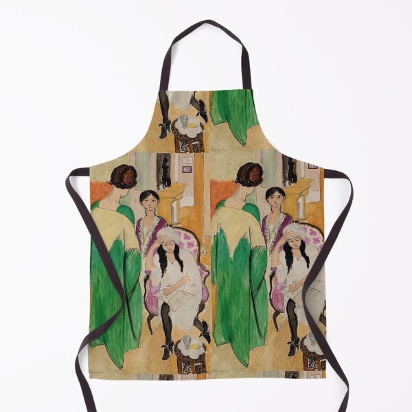 Item preview, Three Women in an Interior Scene designed and sold by artofuniverse.