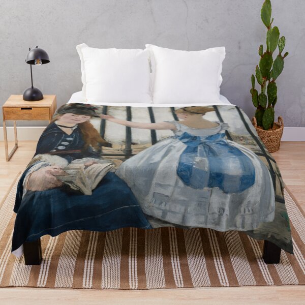 Item preview, The Railway-Édouard Manet designed and sold by LumiereSasha.