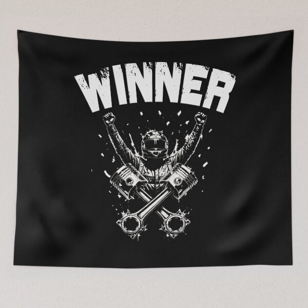 Item preview, Winner Motorsport Racing Driver Champion Graphic Design designed and sold by Jt41.