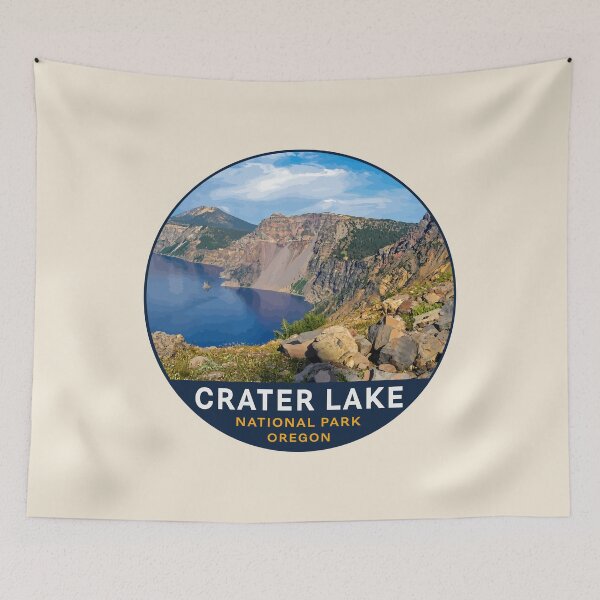 Item preview, Crater Lake National Park Orego Retro Design designed and sold by Gideon Emmerich.