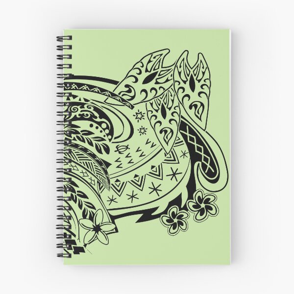 Item preview, Green And Black Samoan Art Print designed and sold by sunnthreads.