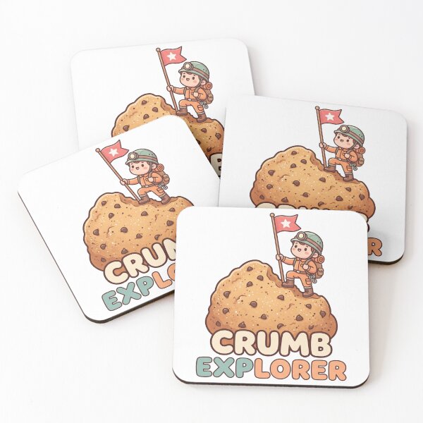 Item preview, Crumb Explorer – Cute Cookie designed and sold by CuteRage.